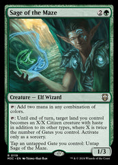 Sage of the Maze - Magic: The Gathering - MoxLand