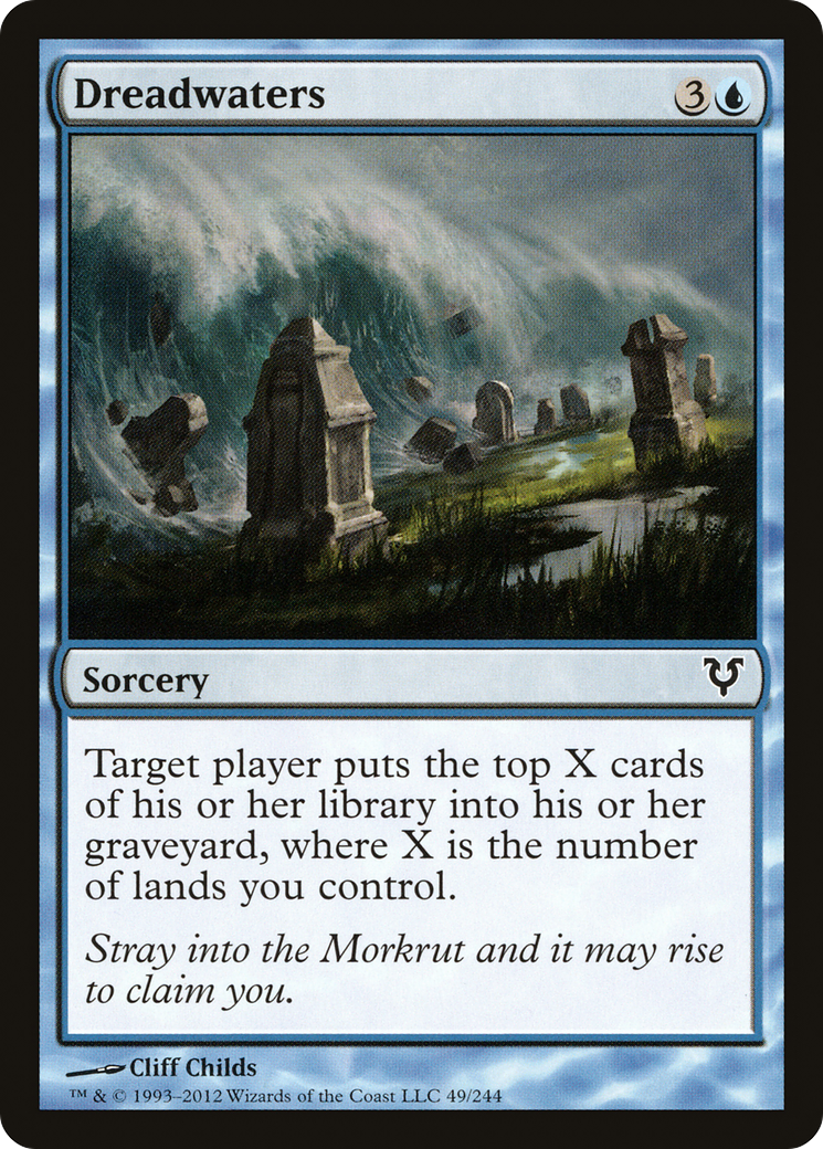 Onda Medonha / Dreadwaters - Magic: The Gathering - MoxLand