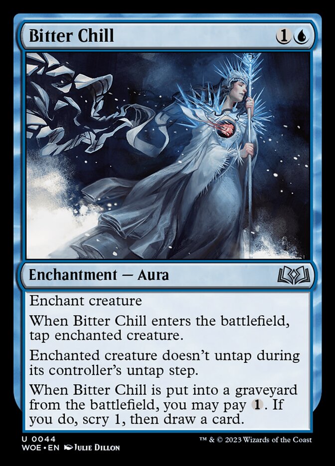 Calafrio Amargo / Bitter Chill - Magic: The Gathering - MoxLand