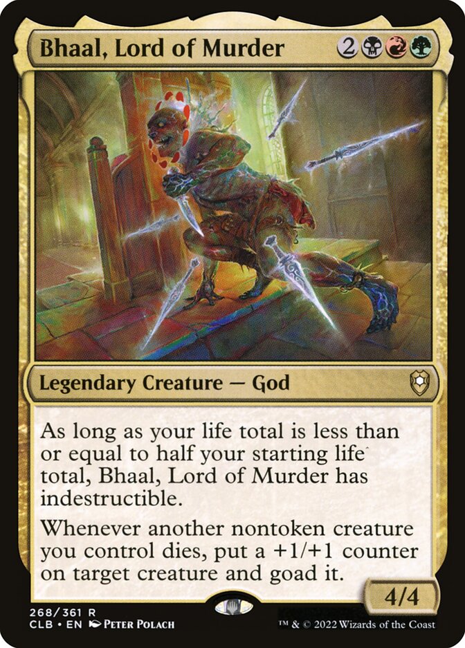 Bhaal, Senhor do Assassinato / Bhaal, Lord of Murder - Magic: The Gathering - MoxLand