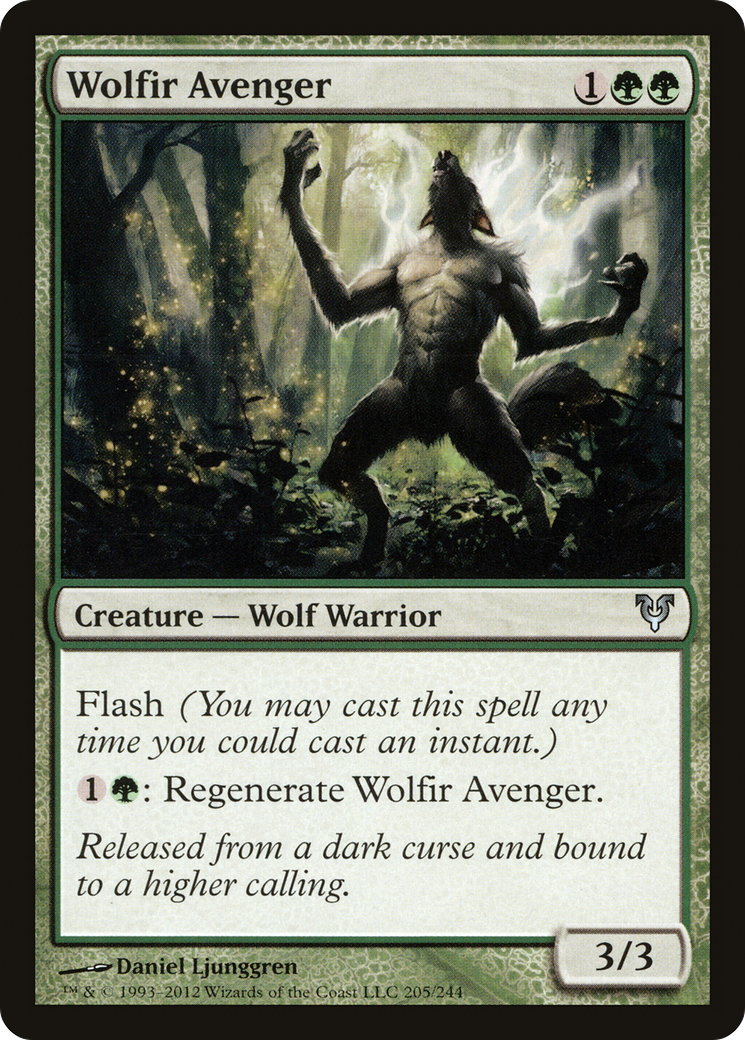 Vingador Lupíneo / Wolfir Avenger - Magic: The Gathering - MoxLand