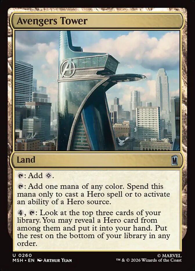 Avengers Tower - Magic: The Gathering - MoxLand