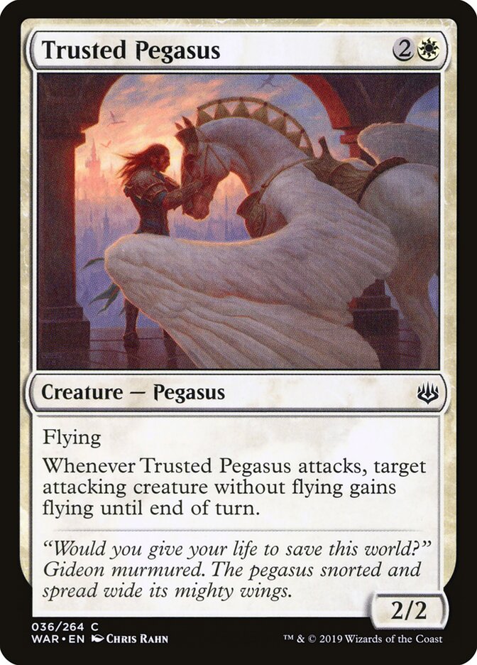 Pégaso Confiável / Trusted Pegasus - Magic: The Gathering - MoxLand