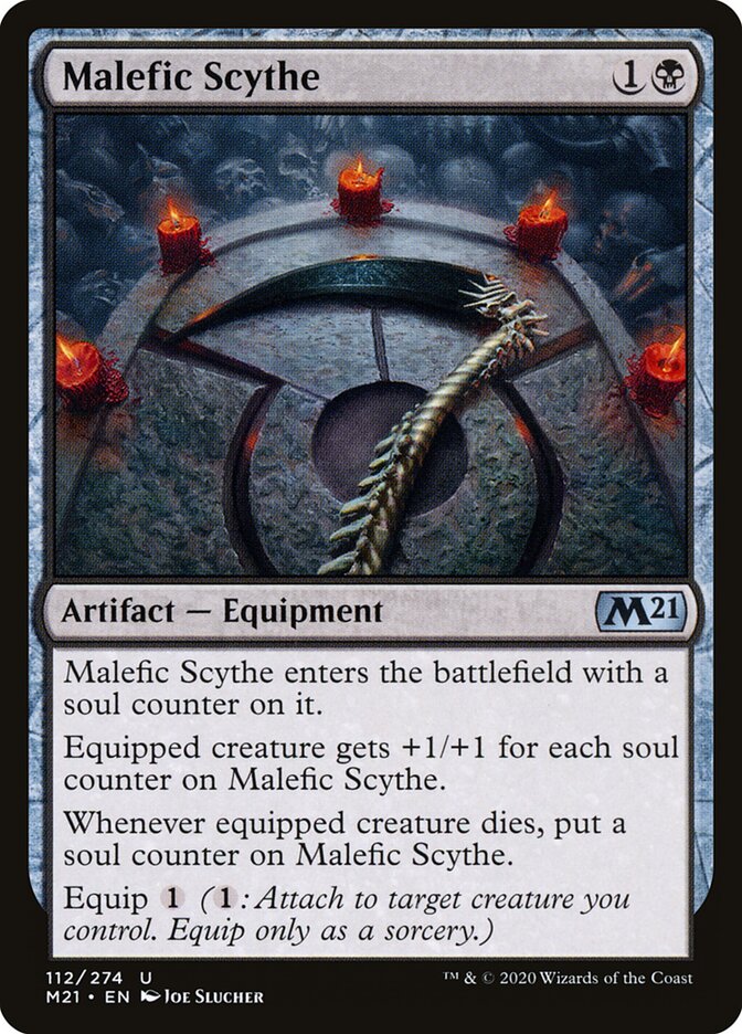 Foice Maléfica / Malefic Scythe - Magic: The Gathering - MoxLand
