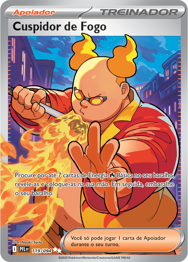 Cuspidor de Fogo - Pokémon TCG - MoxLand
