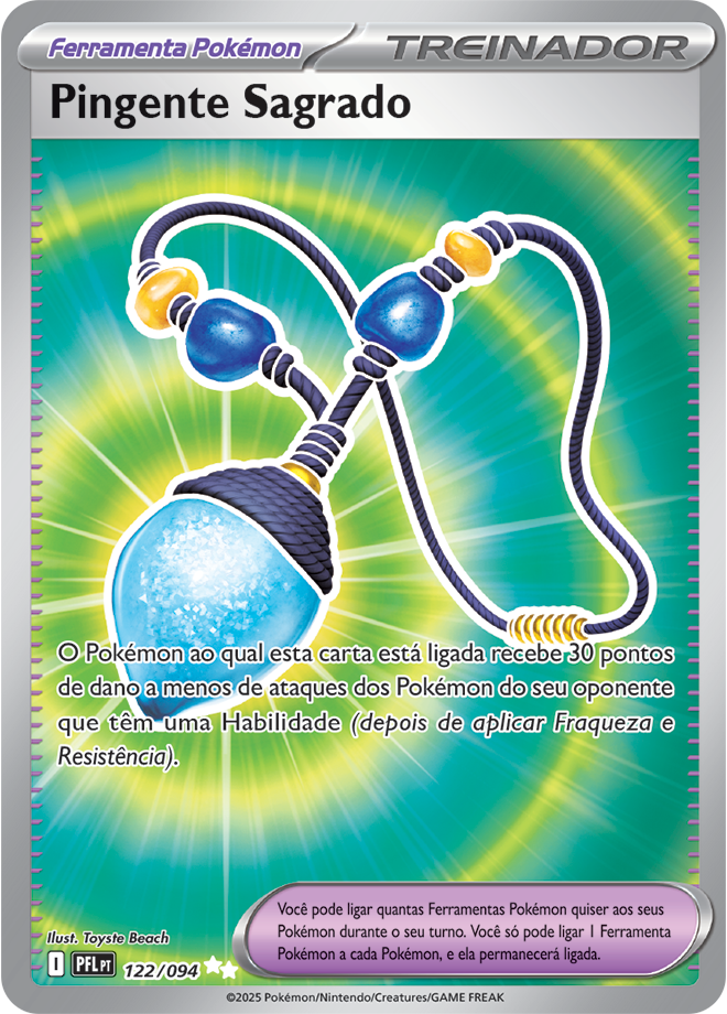 Pingente Sagrado - Pokémon TCG - MoxLand