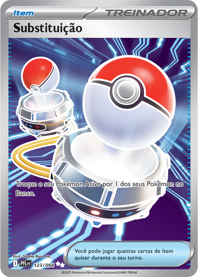 Substituição / Switch - Pokémon TCG - MoxLand