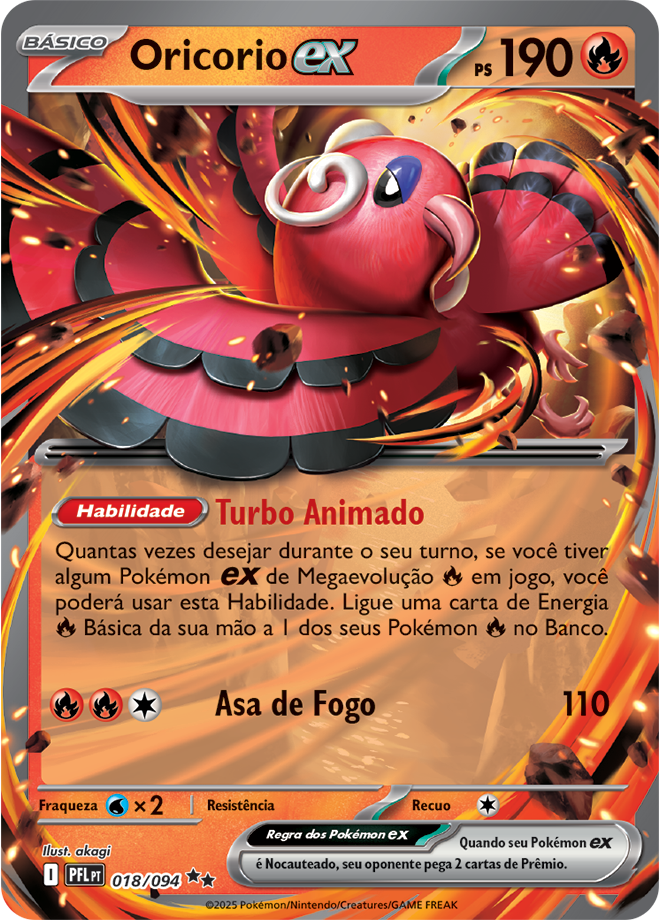 Oricorio ex - Pokémon TCG - MoxLand