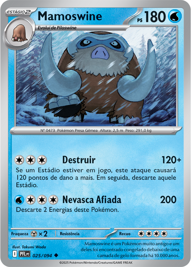 Mamoswine - Pokémon TCG - MoxLand