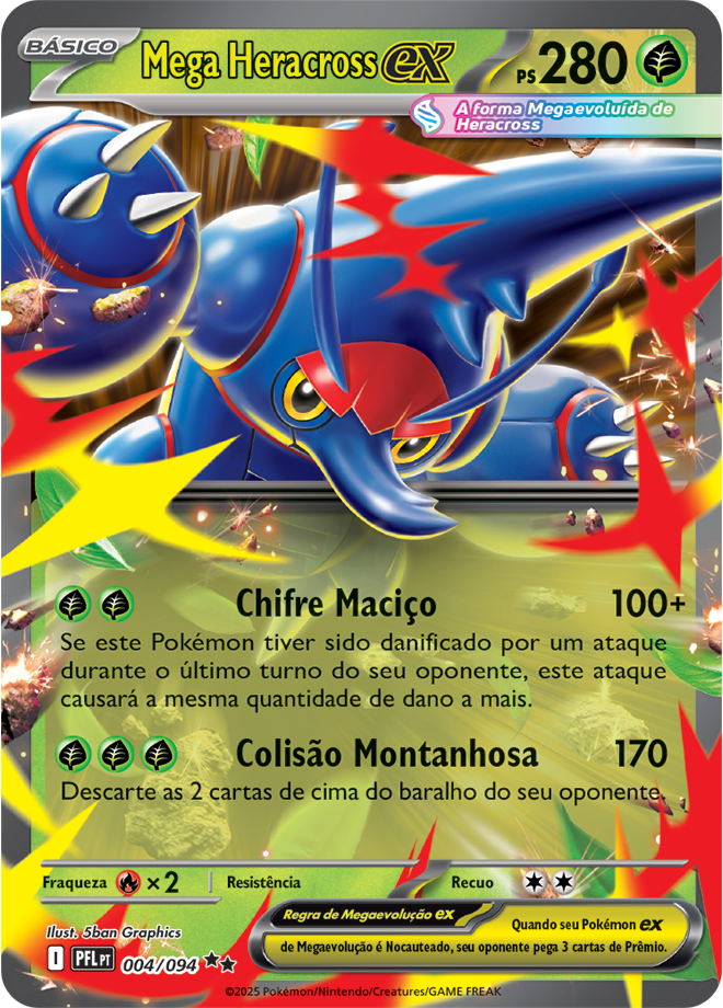 Mega Heracross ex - Pokémon TCG - MoxLand