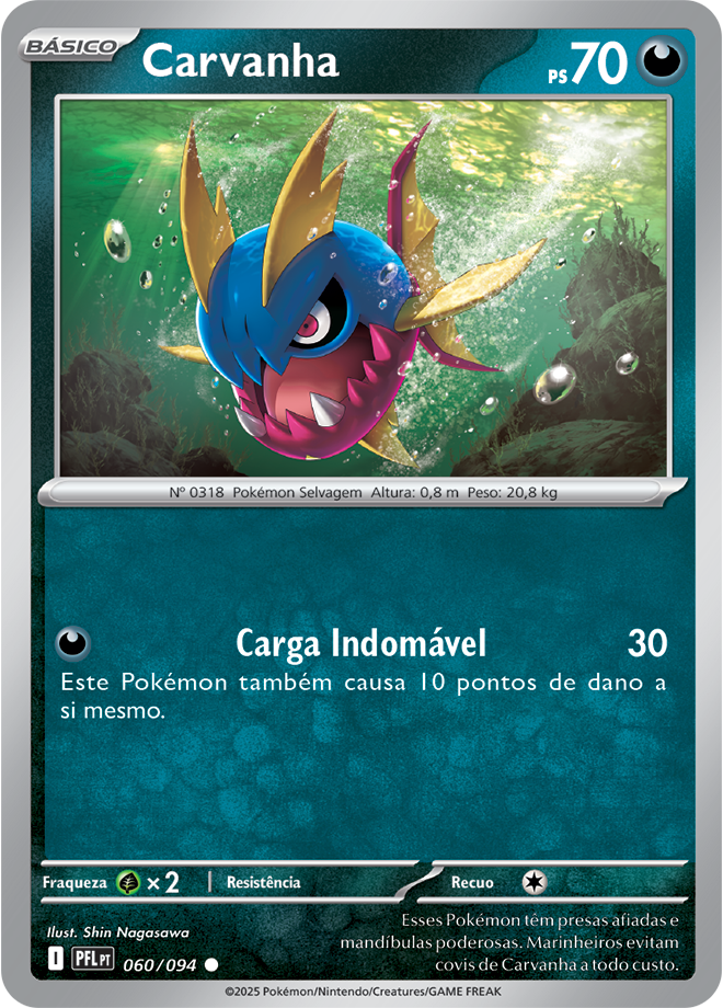 Carvanha - Pokémon TCG - MoxLand