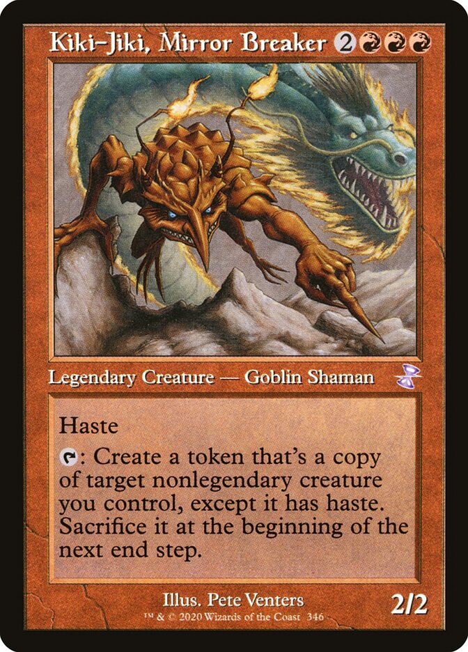 Kiki-Jiki, o Estilhaçador de Espelhos / Kiki-Jiki, Mirror Breaker - Magic: The Gathering - MoxLand