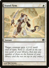 Permanecer Firme / Stand Firm - Magic: The Gathering - MoxLand