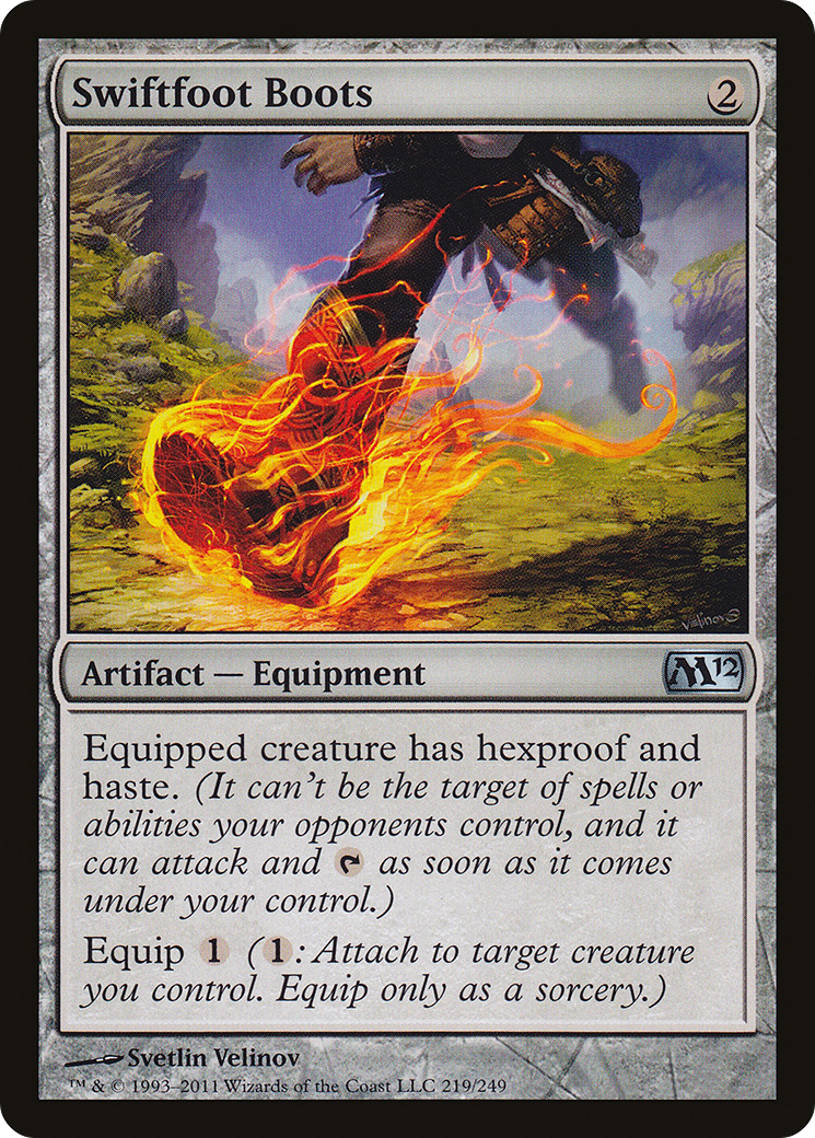 Botas Pé-ligeiro / Swiftfoot Boots - Magic: The Gathering - MoxLand