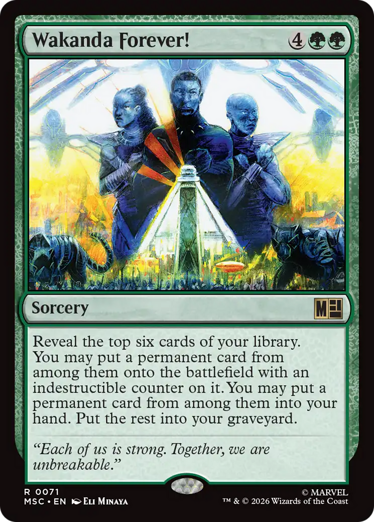 Wakanda Forever! - Magic: The Gathering - MoxLand