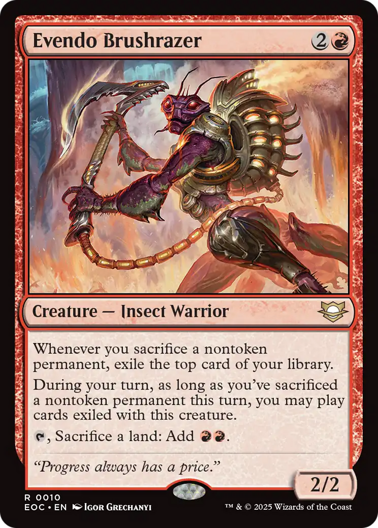 Evendo Brushrazer - Magic: The Gathering - MoxLand