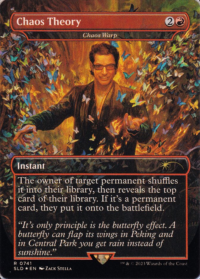 Distorção Caótica / Chaos Warp - Magic: The Gathering - MoxLand