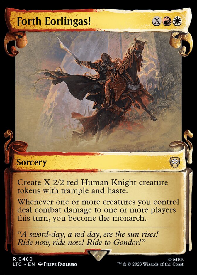 Avante, Eorlingas! / Forth Eorlingas! - Magic: The Gathering - MoxLand