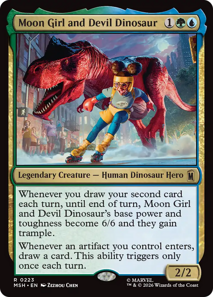 Moon Girl and Devil Dinosaur - Magic: The Gathering - MoxLand