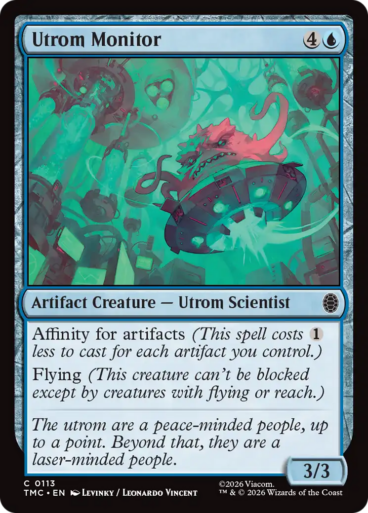 Utrom Monitor - Magic: The Gathering - MoxLand