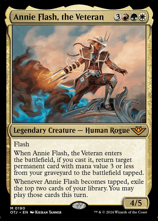 Annie Flash, a Veterana / Annie Flash, the Veteran - Magic: The Gathering - MoxLand