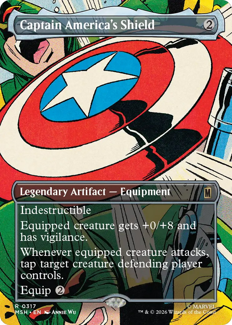 Captain America's Shield - Magic: The Gathering - MoxLand