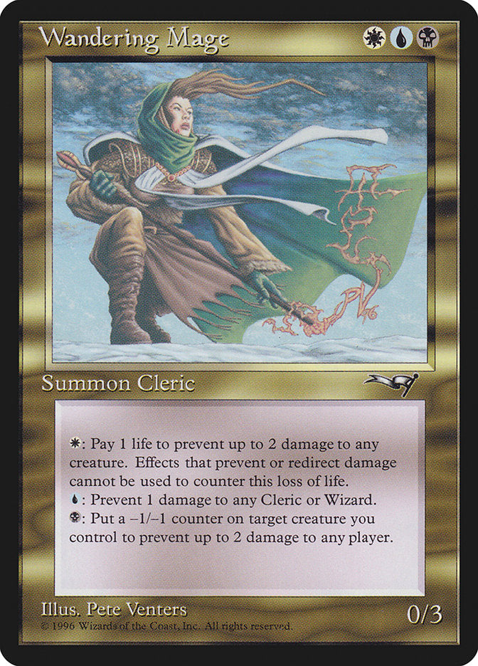 Mago Errante / Wandering Mage - Magic: The Gathering - MoxLand
