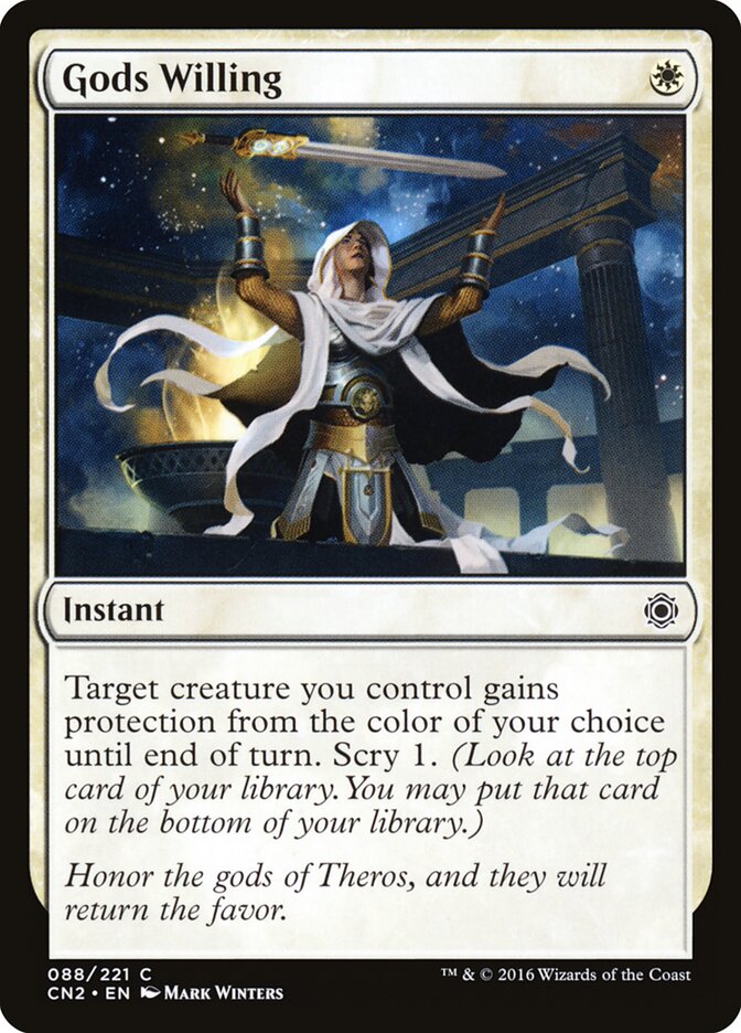Vontade dos Deuses / Gods Willing - Magic: The Gathering - MoxLand