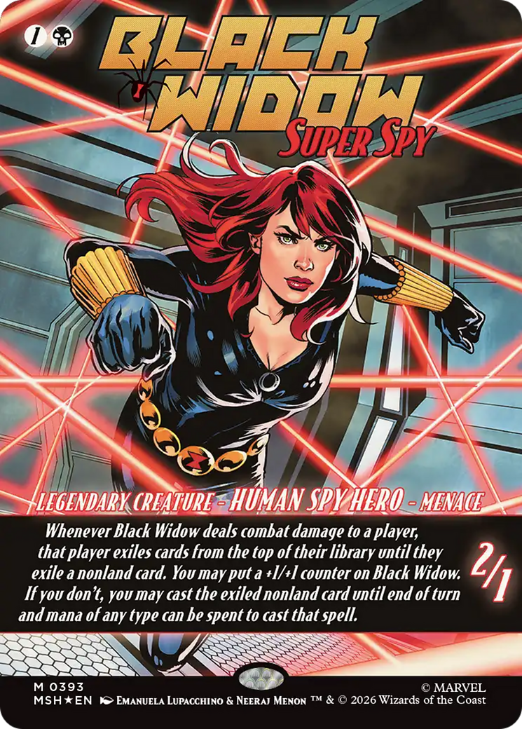 Black Widow, Super Spy - Magic: The Gathering - MoxLand