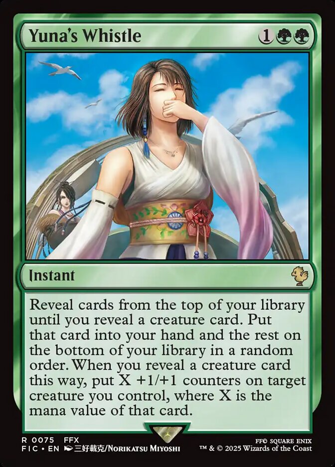 Yuna's Whistle - Magic: The Gathering - MoxLand