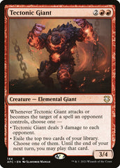 Gigante Tectônico / Tectonic Giant - Magic: The Gathering - MoxLand
