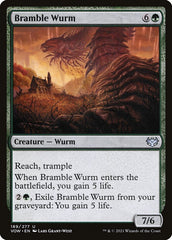 Vorme do Espinheiro / Bramble Wurm - Magic: The Gathering - MoxLand