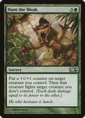 Caçar os Fracos / Hunt the Weak - Magic: The Gathering - MoxLand