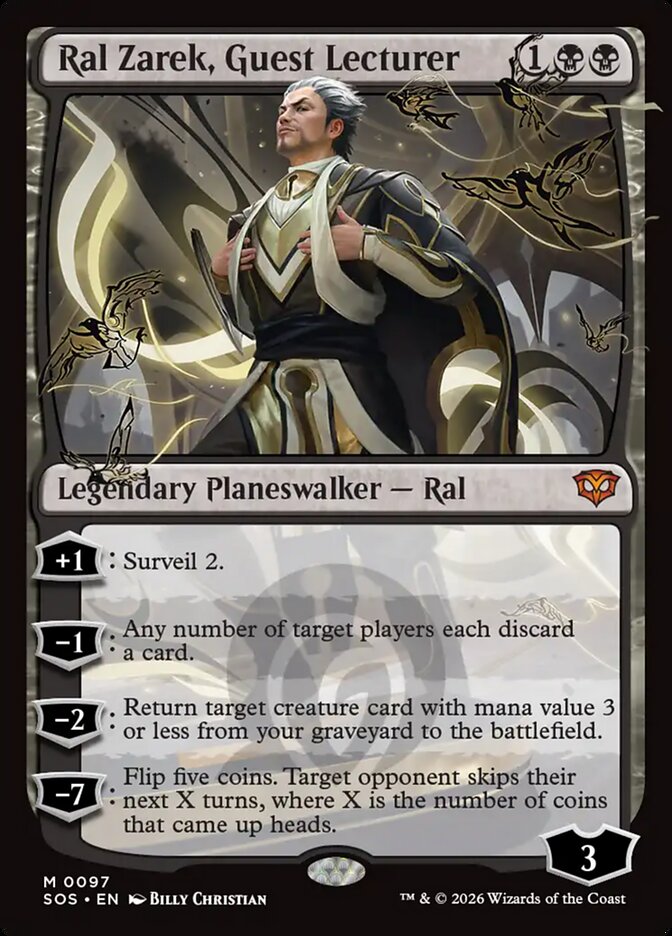 Ral Zarek, Guest Lecturer - Magic: The Gathering - MoxLand
