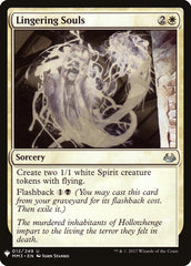 Almas Penadas / Lingering Souls - Magic: The Gathering - MoxLand