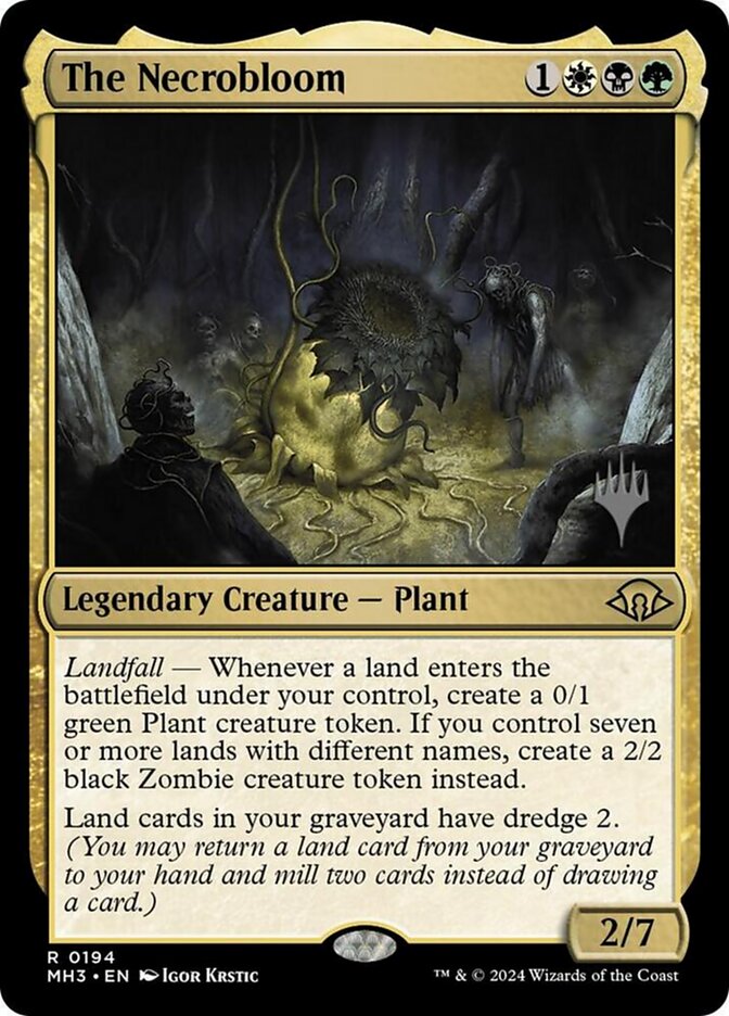 A Necroflor / The Necrobloom - Magic: The Gathering - MoxLand
