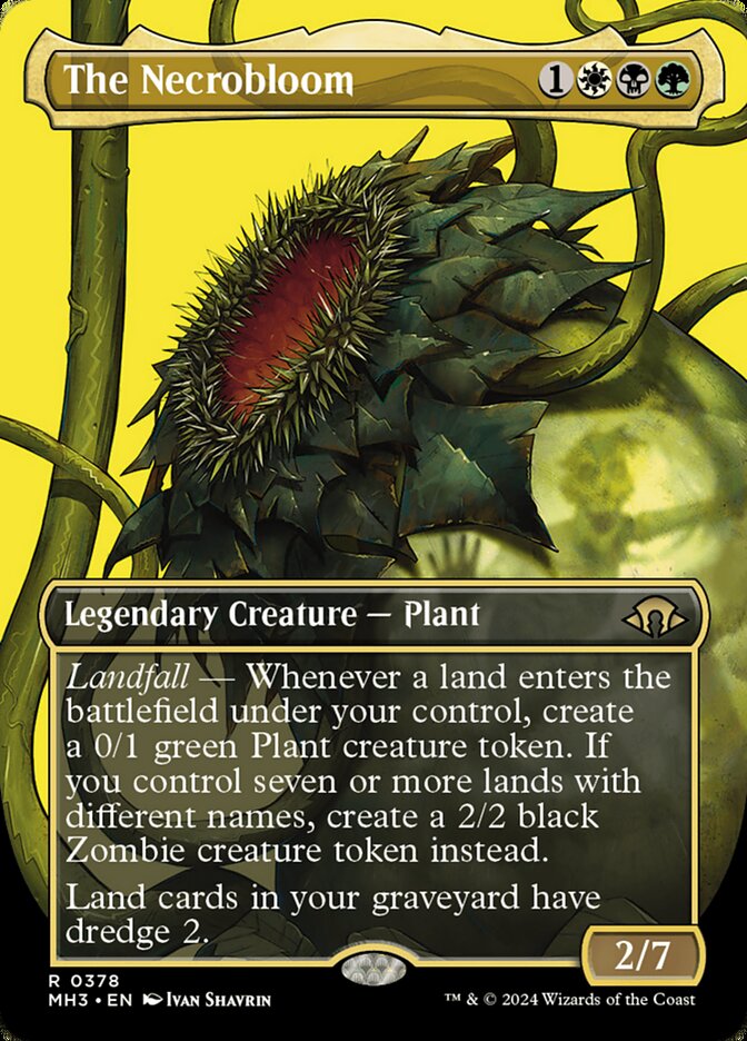 A Necroflor / The Necrobloom - Magic: The Gathering - MoxLand