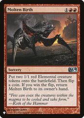 Nascimento Fundente / Molten Birth - Magic: The Gathering - MoxLand