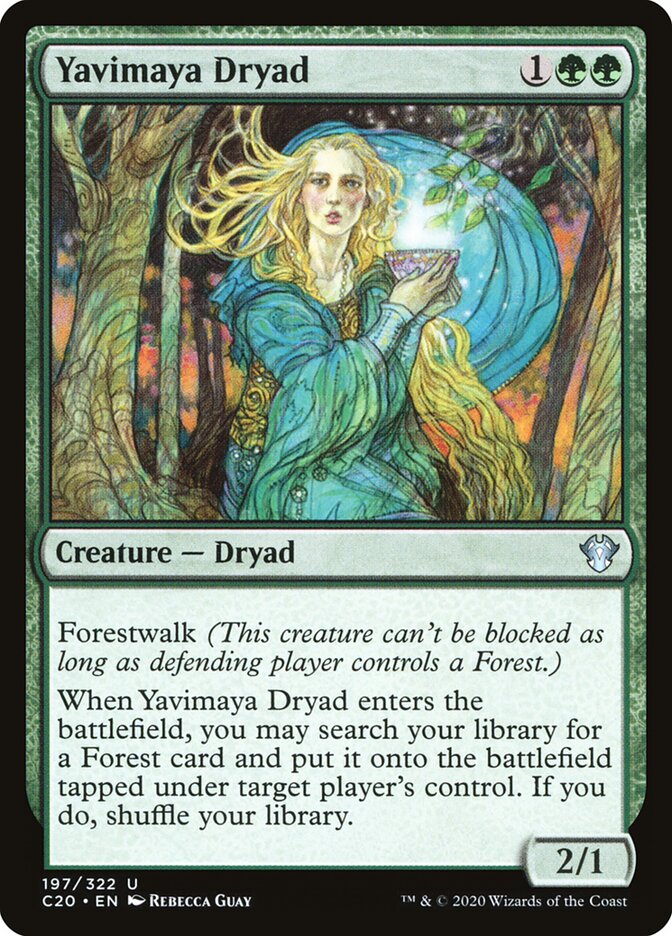 Dríade de Yavimaya / Yavimaya Dryad - Magic: The Gathering - MoxLand
