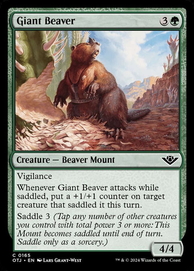 Castor Gigante / Giant Beaver - Magic: The Gathering - MoxLand