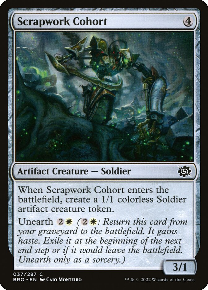 Coorte de Sucata / Scrapwork Cohort - Magic: The Gathering - MoxLand