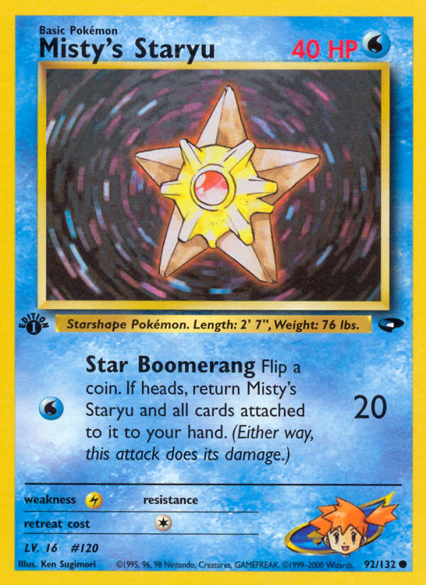 Staryu da Misty / Misty's Staryu - MoxLand - MoxLand