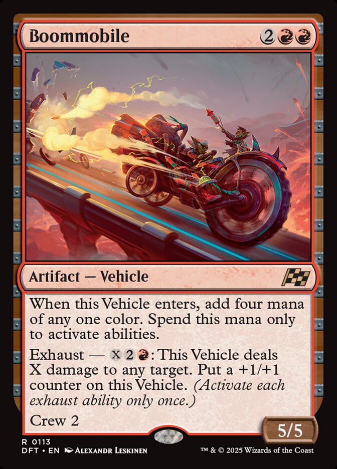 Cabumóvel / Boommobile - Magic: The Gathering - MoxLand