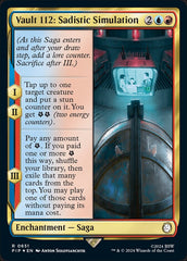 Vault 112: Sadistic Simulation - Magic: The Gathering - MoxLand