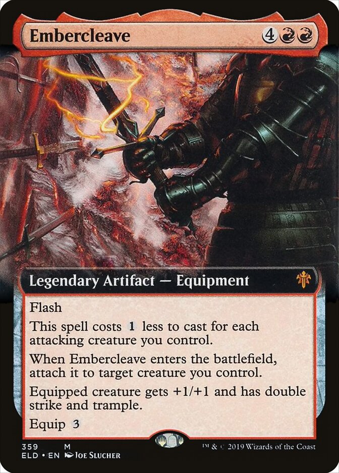 Brasolâmina / Embercleave - Magic: The Gathering - MoxLand