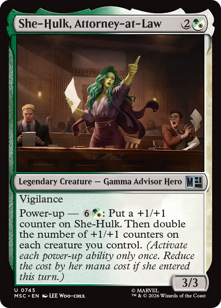 She-Hulk, Attorney-at-Law - Magic: The Gathering - MoxLand