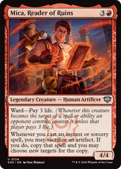 Mica, Reader of Ruins - Magic: The Gathering - MoxLand