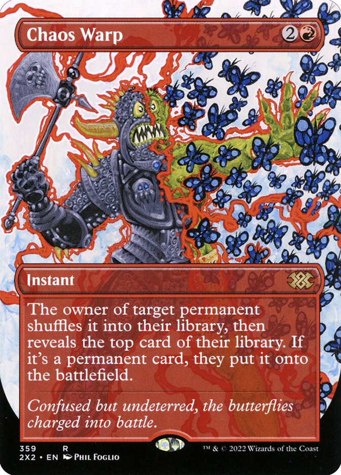 Distorção Caótica / Chaos Warp - Magic: The Gathering - MoxLand