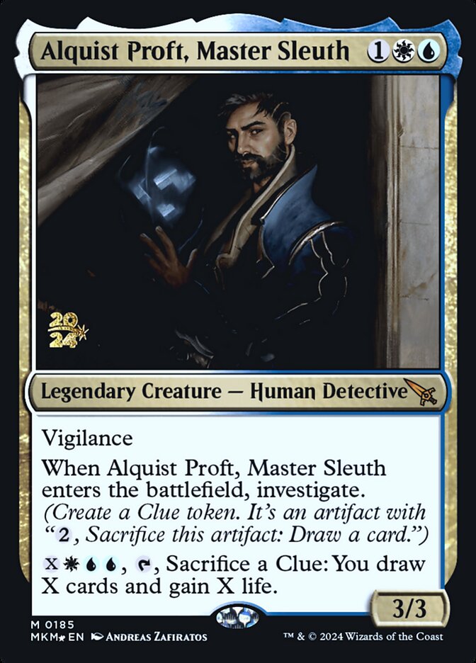 Alquist Proft, Investigador Mestre / Alquist Proft, Master Sleuth - Magic: The Gathering - MoxLand
