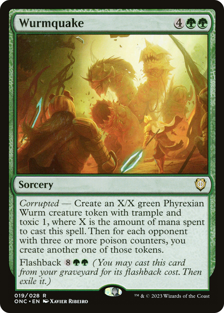 Vormemoto / Wurmquake - Magic: The Gathering - MoxLand